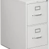 HON 310 Series Vertical Filing Cabinet - 2 Drawer In Grey For Letter Files -Office Furniture Store 04f568e67b204eee8b803e717b90