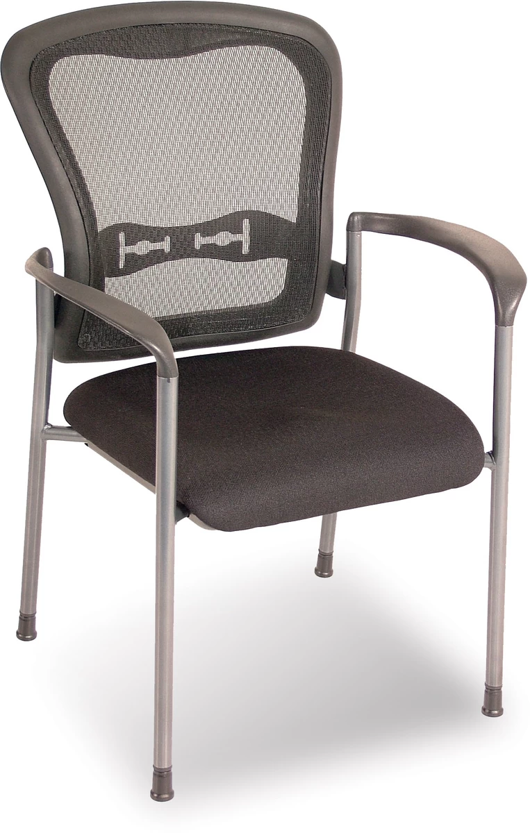 Spice! Stackable Mesh Guest Chair - Black Fabric 3 Spice! Stackable Mesh Guest Chair - Black Fabric
