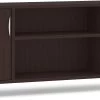 Encore Narrow Storage Credenza With Metal Legs - Espresso With White Legs 1 Encore Narrow Storage Credenza With Metal Legs - Espresso With White Legs -Office Furniture Store 12b0b80712b62c40e3bb968c3cfb
