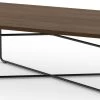Coopertown Rectangular Coffee Table 24" X 48" - Modern Walnut
