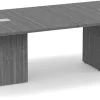 Classic Racetrack Conference Table 10 Ft With Cube Base - Newport Grey -Office Furniture Store 18a4ebc23aa3aea14f627355dcda