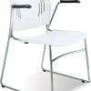 Tela Guest Chair With Arms - White -Office Furniture Store 1eb43a95f39920c5332c074028fa
