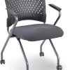 Agenda II Nesting Chair - Grey Fabric