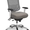 CoolMesh Pro Plus Executive High Back Chair - Grey Antimicrobial Vinyl -Office Furniture Store 253a5607f75e9d98d19472f9a611