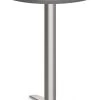 Classic Round Meeting Table 24" With Cross Brushed Metal Base - Newport Grey -Office Furniture Store 25d5d27055f9fabdb2502e23addc