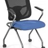 CoolMesh Pro Nesting Chair - Blue Fabric -Office Furniture Store 272d5874e203c7e3065b870ee767