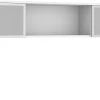 Elements Hutch 71" With 2 Glass Doors And 20" Riser - White With Silver Riser 1 Elements Hutch 71" With 2 Glass Doors And 20" Riser - White With Silver Riser -Office Furniture Store 29bc16e6ece0f1338790e69339f0