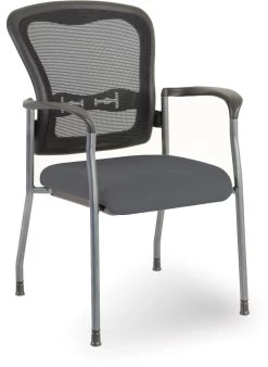 Spice! Stackable Mesh Guest Chair - Grey