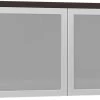 Classic Wall-Mounted Hutch With Glass Doors - Espresso -Office Furniture Store 4a530c2c6f5ea5d1b2394ea09060