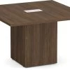 Classic Square-Edge Conference Table 4 Ft With Cube Base - Modern Walnut -Office Furniture Store 4c1ce88a9673100a61a367ac5b16