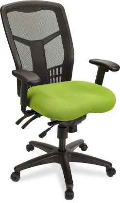 CoolMesh Executive High Back Chair - Green Fabric