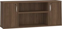 Classic Narrow Storage Credenza - Modern Walnut