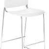 Tela Bistro Stool - White