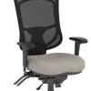 CoolMesh Pro Executive High Back Chair - Grey Antimicrobial Vinyl With Headrest -Office Furniture Store 53b88f6dda4a9937b13bb54ded40