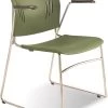 Tela Guest Chair With Arms - Olive