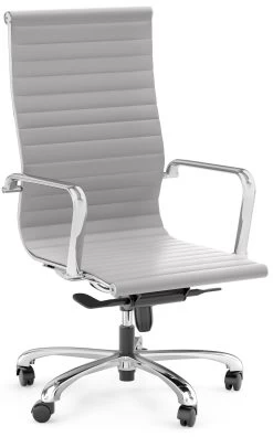 Nova High Back Chair - Grey