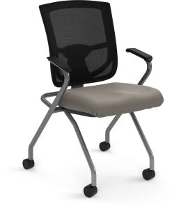 CoolMesh Pro Nesting Chair - Grey Antimicrobial Vinyl