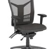 CoolMesh Executive High Back Chair - Black Mesh With Titanium Base