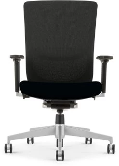 Dionne Mesh Mid Back Chair - Black