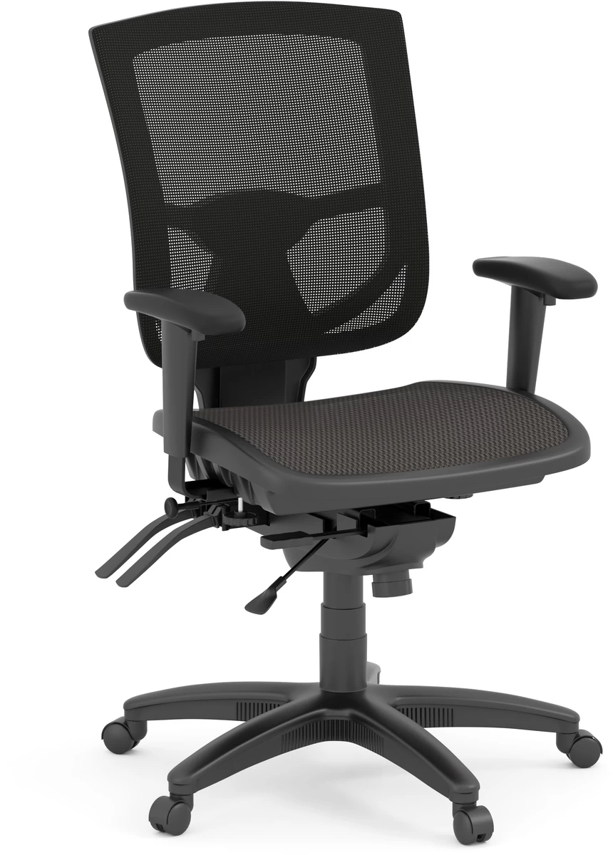 CoolMesh Pro Executive Mid Back Chair - Black Mesh 3 CoolMesh Pro Executive Mid Back Chair - Black Mesh