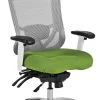 CoolMesh Pro Plus Executive High Back Chair - Green Fabric With Headrest -Office Furniture Store 80e44ed8633661b34d38f912e7d1
