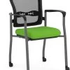 Spice! Stackable Mesh Guest Chair - Green With Casters 1 Spice! Stackable Mesh Guest Chair - Green With Casters -Office Furniture Store 8240bbceaa9857592f3bf11d954e