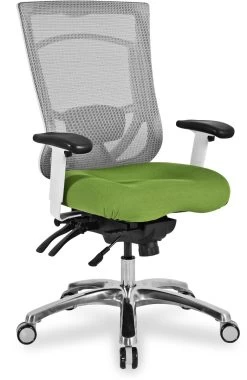 CoolMesh Pro Plus Executive High Back Chair - Green Fabric