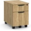 Locking Mobile Box/File Pedestal - Aspen