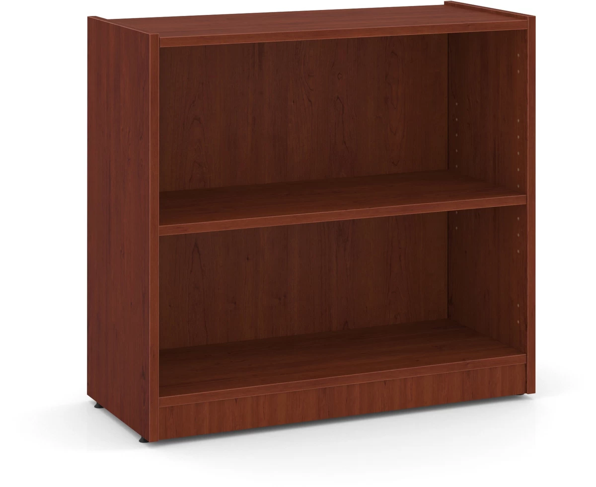 Heavy Duty Bookshelves - 2 Shelf In Cherry 3 Heavy Duty Bookshelves - 2 Shelf In Cherry