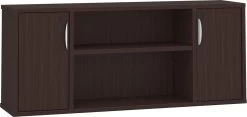 Classic Narrow Storage Credenza - Espresso