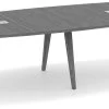 Signature Boat-Shape Conference Table 10 Ft - Newport Grey And Silver Hardware -Office Furniture Store b4529e541337905f7269303e0715