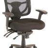 CoolMesh Pro Executive Mid Back Chair - Black Fabric