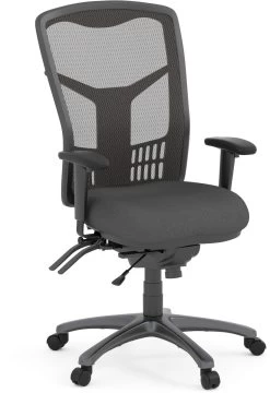 CoolMesh Executive High Back Chair - Grey Fabric