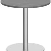 Classic Round Meeting Table 30" With Round Brushed Metal Base - Newport Grey 1 Classic Round Meeting Table 30" With Round Brushed Metal Base - Newport Grey -Office Furniture Store baf5bd023112164294281f8718cc