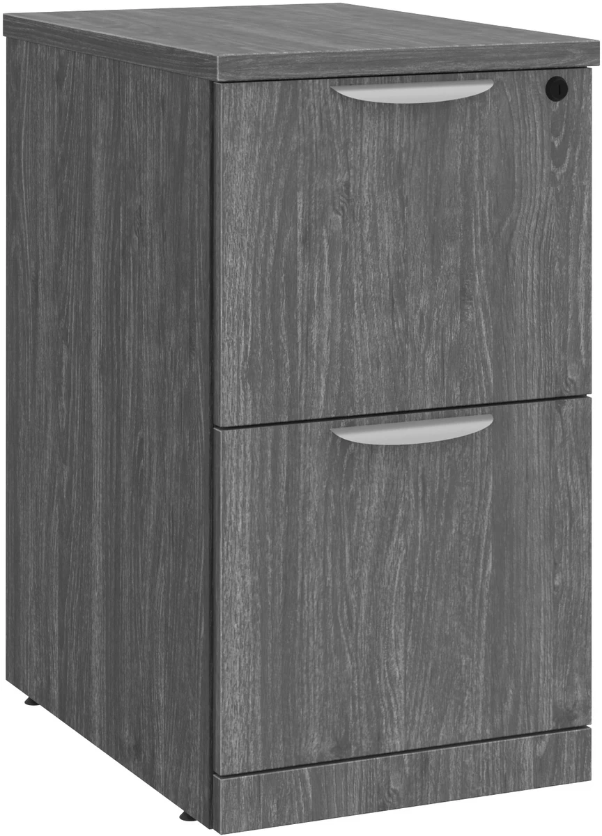 Classic Locking Mobile Pedestals - 2 Drawer In Newport Grey 3 Classic Locking Mobile Pedestals - 2 Drawer In Newport Grey
