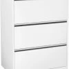 Steelwise Lateral Filing Cabinet - 3 Drawer In White -Office Furniture Store c22014ec3d9cc1da08a5f769a1b1