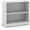 Heavy Duty Bookshelves - 2 Shelf In White
