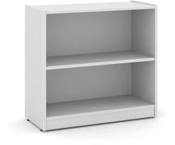 Heavy Duty Bookshelves - 2 Shelf In White