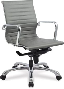 Nova Mid Back Chair - Grey