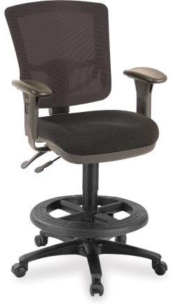 Lovan Mesh Drafting Chair With Arms