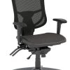 CoolMesh Pro Executive High Back Chair - Black Mesh With Titanium Base