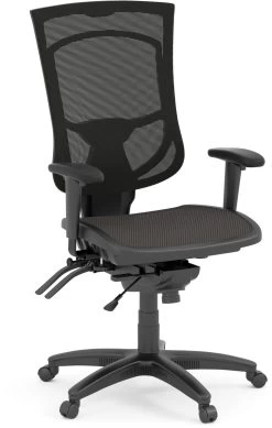 CoolMesh Pro Executive High Back Chair - Black Mesh