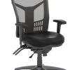 CoolMesh Executive High Back Chair - Black Antimicrobial Vinyl With Titanium Base -Office Furniture Store d43cb518baabf8d7cbf7b3ce8cbc