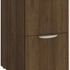 Classic Locking Mobile Pedestals - 2 Drawer In Modern Walnut -Office Furniture Store d43e2acb9e1a0c4d3fe14e4ee6b3