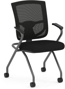 CoolMesh Pro Nesting Chair - Black Fabric