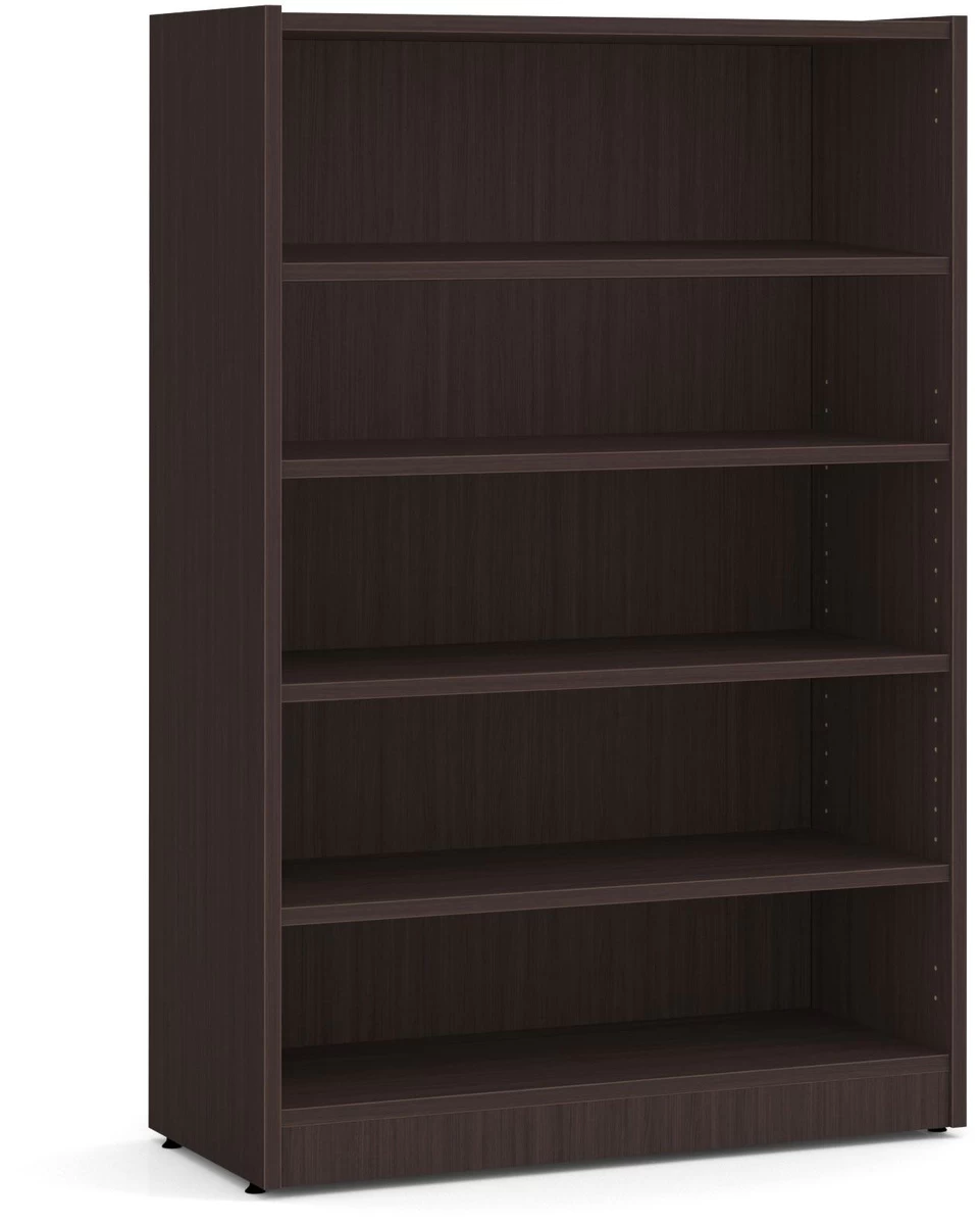 Heavy Duty Bookshelves - 5 Shelf In Espresso 3 Heavy Duty Bookshelves - 5 Shelf In Espresso