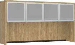 Classic Hutch 66" With 4 Glass Doors - Aspen