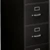 HON 310 Series Vertical Filing Cabinet - 4 Drawer In Black For Legal Files -Office Furniture Store e43b0114eff1f98976a55e970126