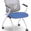 CoolMesh Pro Plus Nesting Chair - Blue Fabric -Office Furniture Store eb2fa60ed02a6199d4d0db8561cd