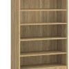 Heavy Duty Bookshelves - 5 Shelf In Aspen -Office Furniture Store ec53d53d00e8fddb478e41f11638